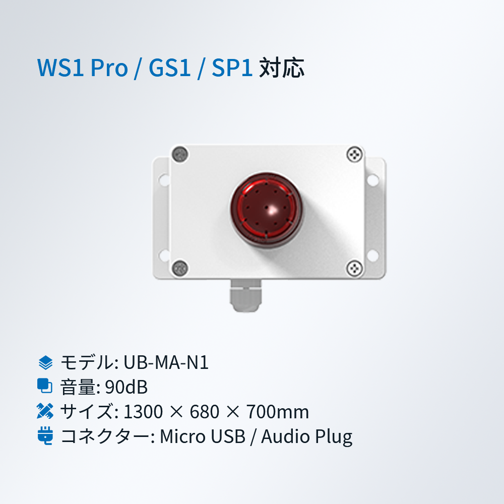 RS485 ライトとサイレン警報
