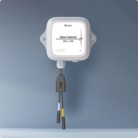 UbiBot LoRaデータ収集器 DC1-L-1RS ｜無線通信｜複数センサー接続対応｜ 多様な電源方式