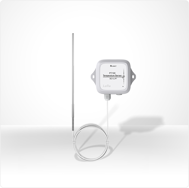 UbiBot LoRa対応 PT100温度センサー DC1-L-PT｜-200℃～600℃広範囲測定 ・高精度・産業用無線温度監視