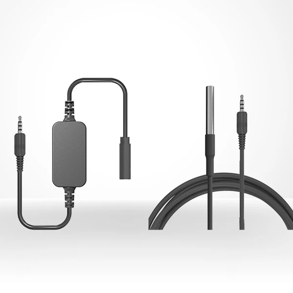 UbiBot 温度センサー Audio Plug ｜高精度温度測定・高感度・デバイスGS1シリーズ対応 ・変換器付き