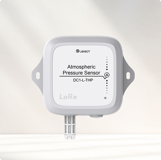 UbiBot LoRa対応大気圧・温湿度セン サー DC1-L-THP｜3in1 環境測定・長距 離無線・低消費電力 IoT監視