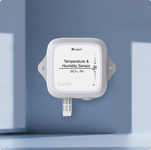 UbiBot DC1-L-TH LoRa 温湿度センサ ー｜長距離・省配線 IoT 監視｜産業農業 用