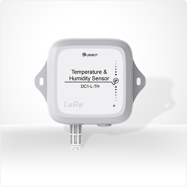 UbiBot DC1-L-TH LoRa 温湿度センサ ー｜長距離・省配線 IoT 監視｜産業農業 用