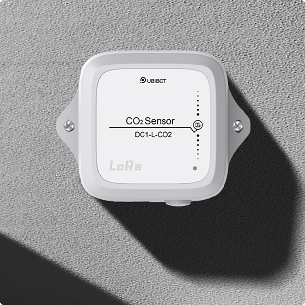 UbiBot LoRa二酸化炭素CO2測定センサー ｜長距離無線・デュアル電源・大容量デー タ保存対応